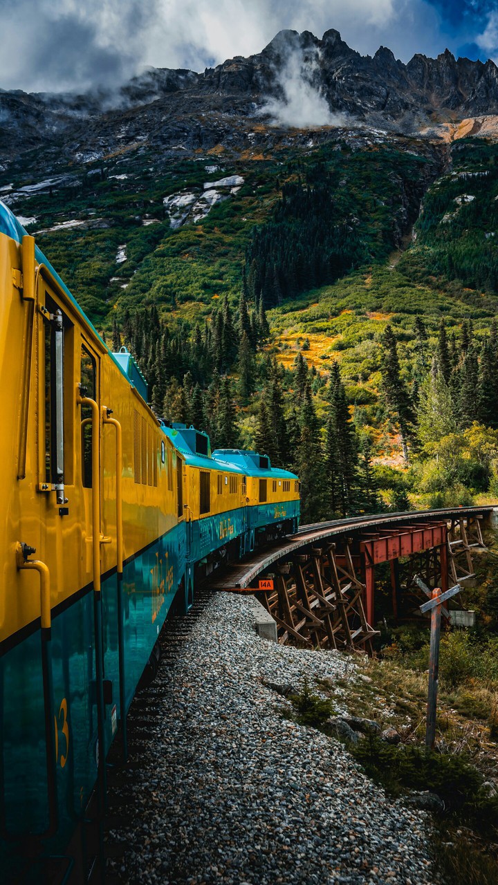 Adventurous train journey.