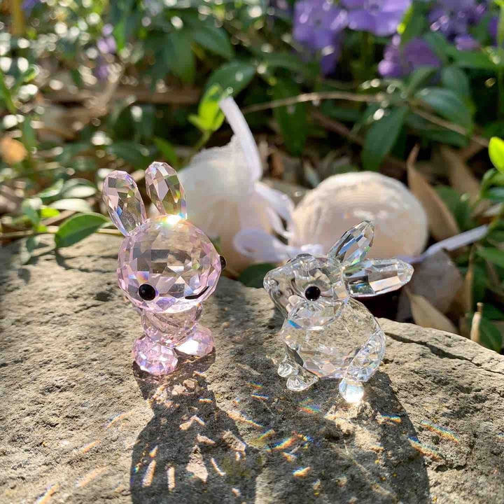 glass bunnies