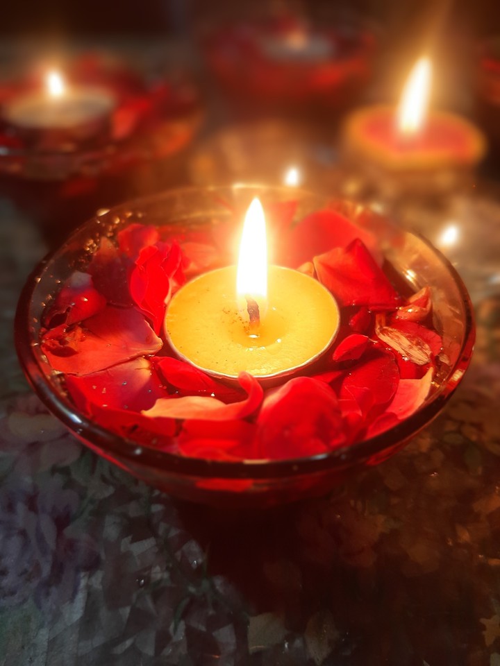 water candle
