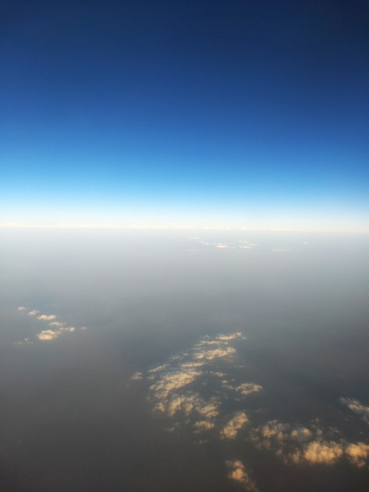 above the sky
