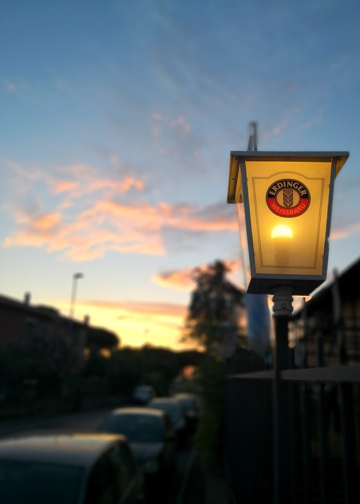 Sunset light