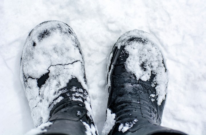 a walk in the snow