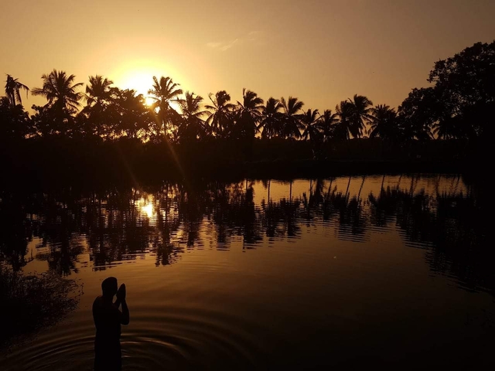 Sun set