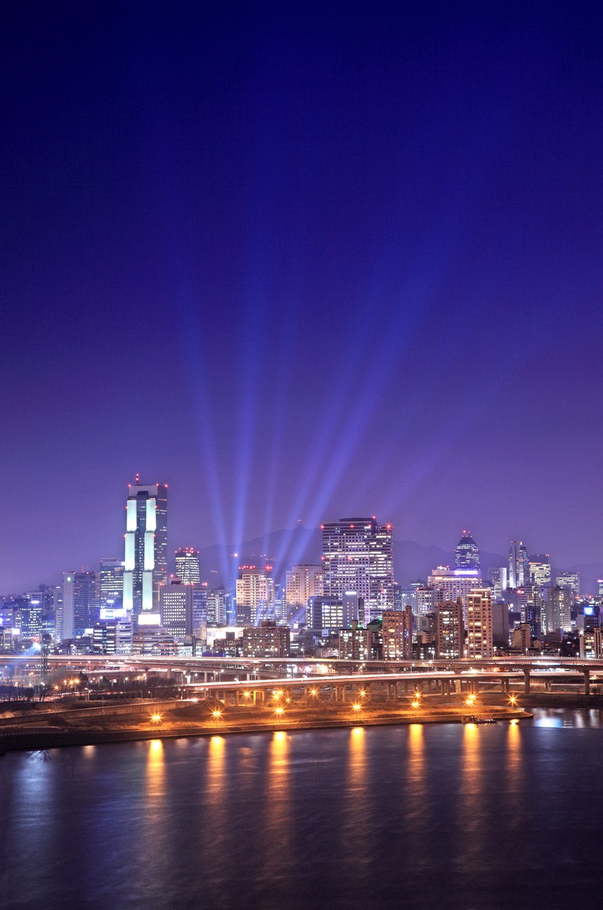 Night Veiw of City