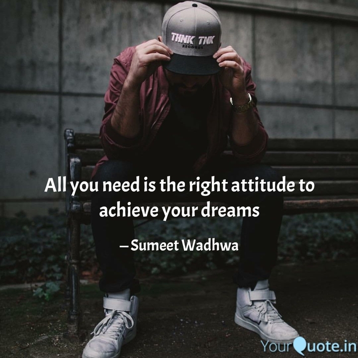 Right attitude