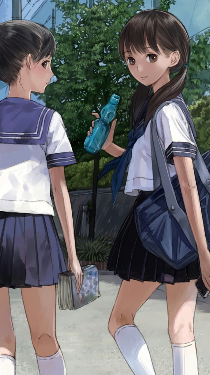 We go to school