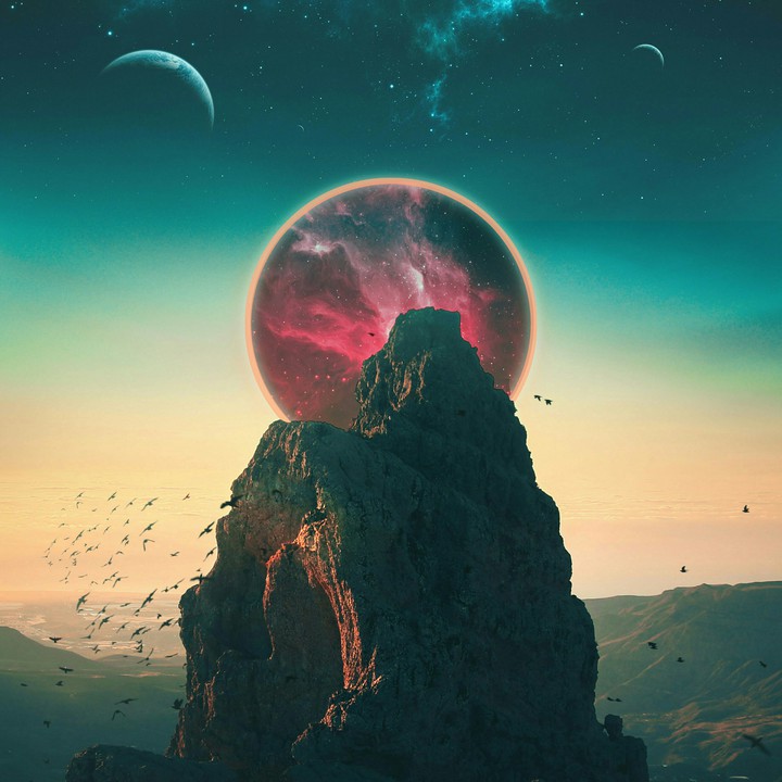 Doorway to another galaxy
