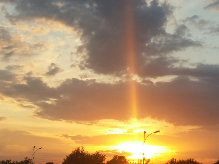 When you are sad, admire the sunset