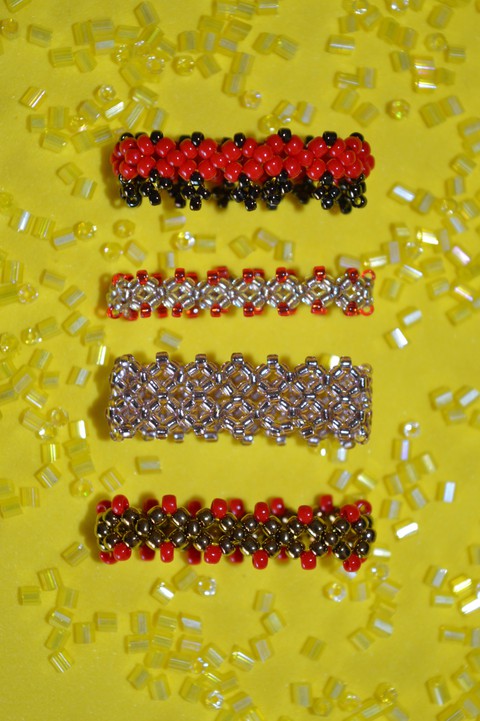 beaded rings