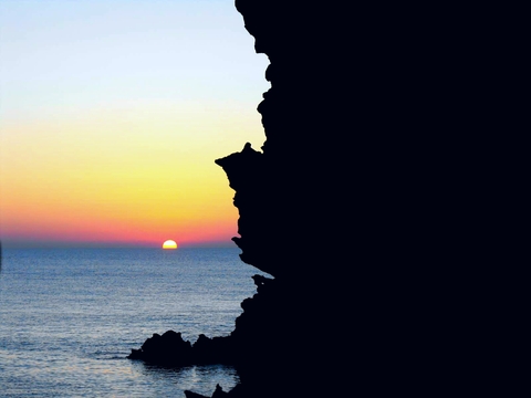 #Sunset #Pantelleria #Sicily #Sea #Rock #Sun