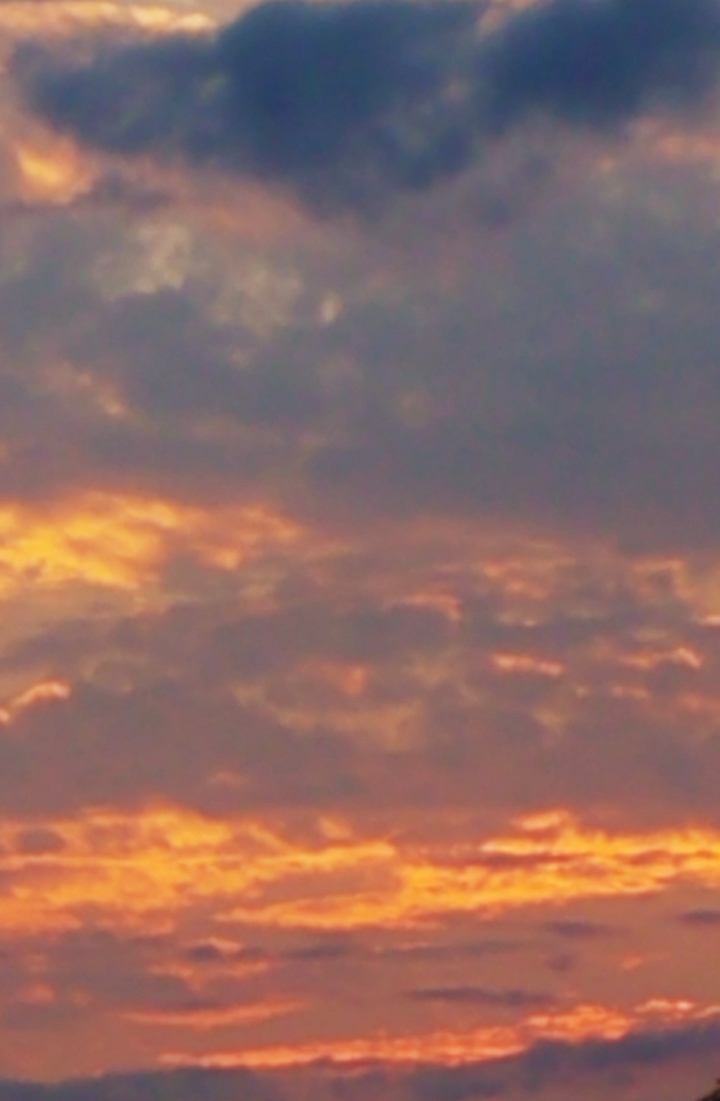 Jagged sunset