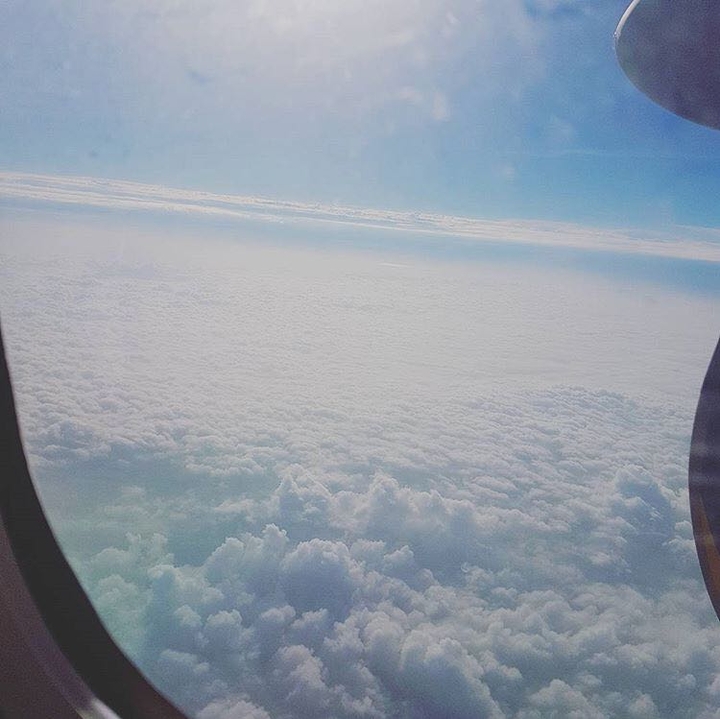 From the sky