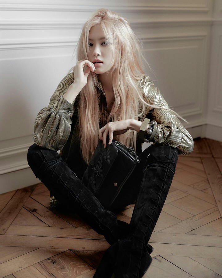 Rose para a revista VOGUE KOREA