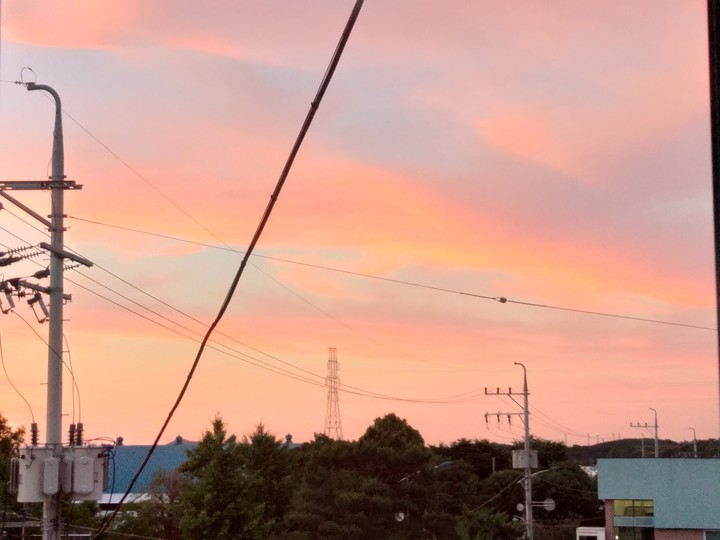 노을