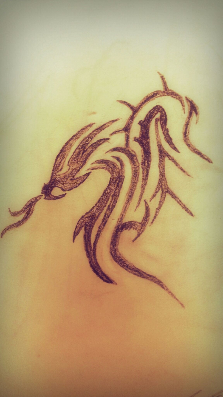 dragons drawing