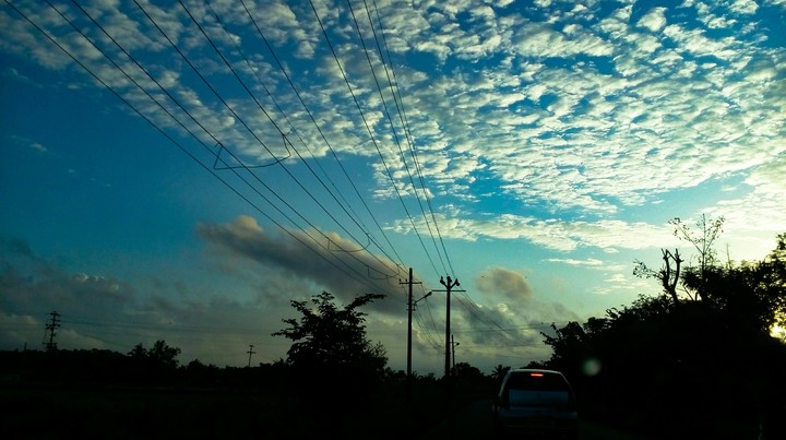 cloudy sky