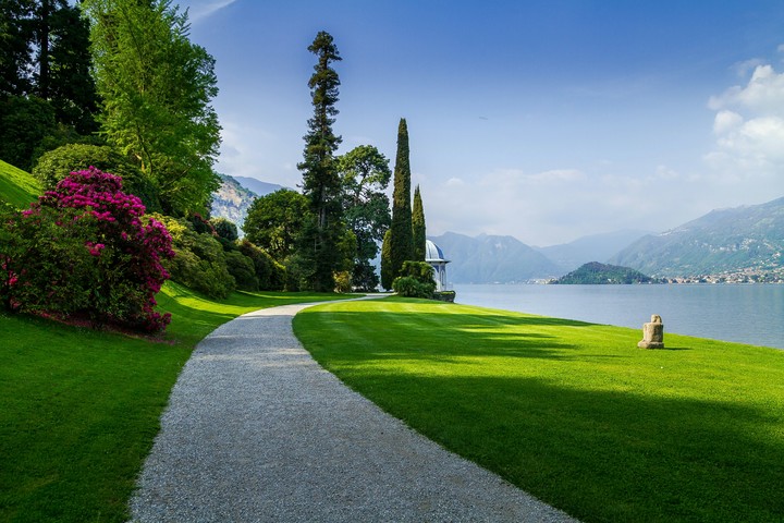 villa Melzi at Como lake