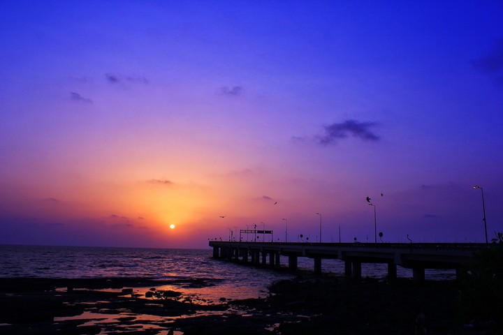 Sunset at Sealink