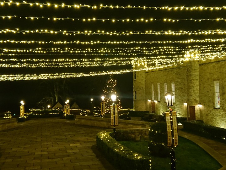 Saint Hill castle UK in December