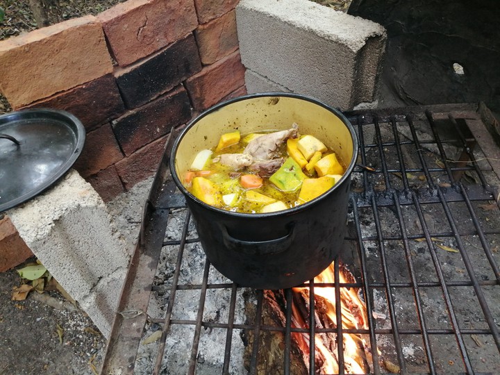 cocina al fire xd