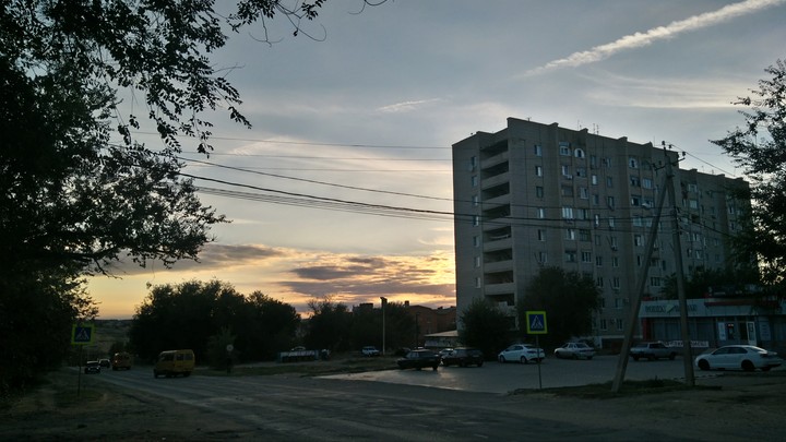 небо