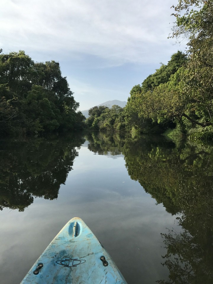 kayaking