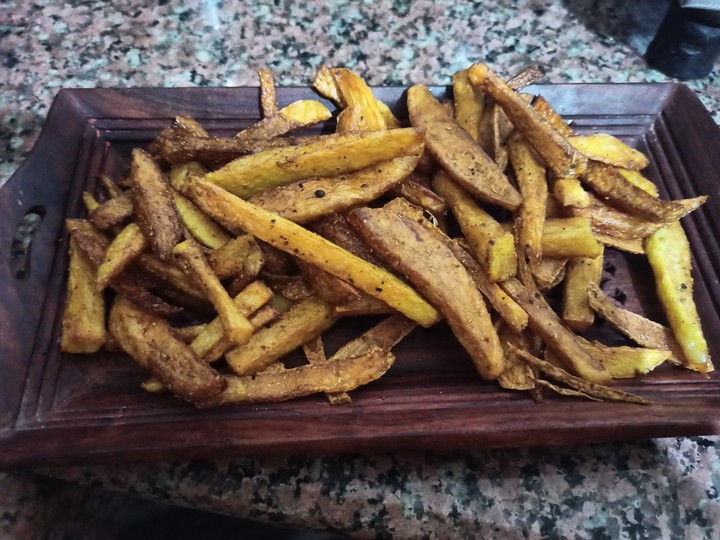 dark fries
