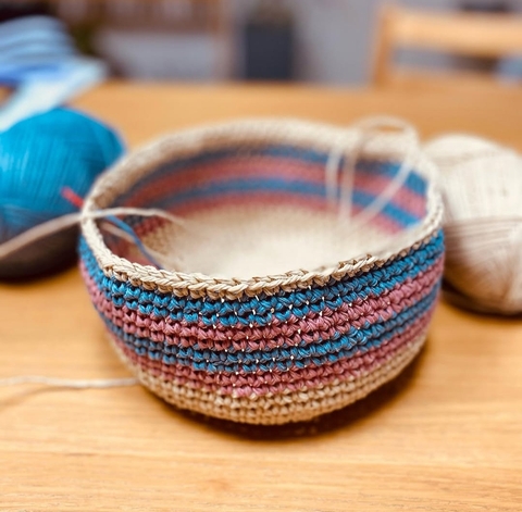 Basket, Woolen, Wool