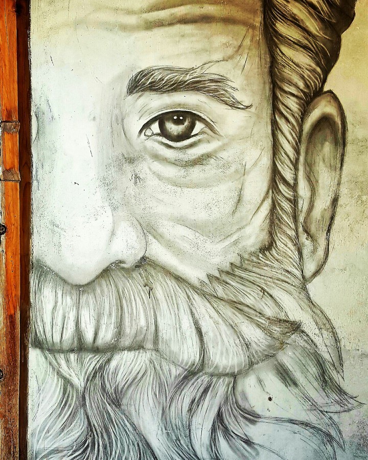 wise man from the hosteller, kasol.