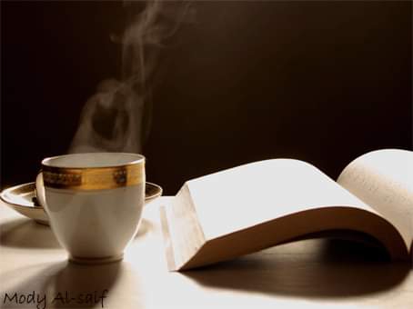 book and coffee