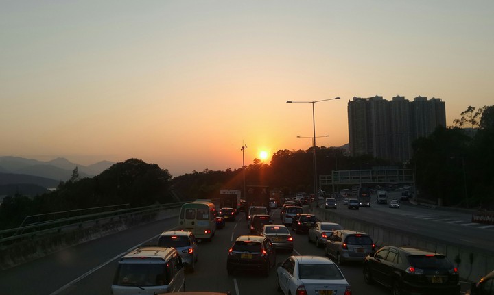 Sunset in TM