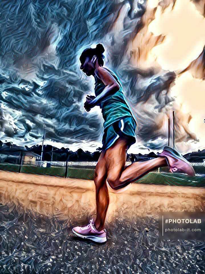 i love running!