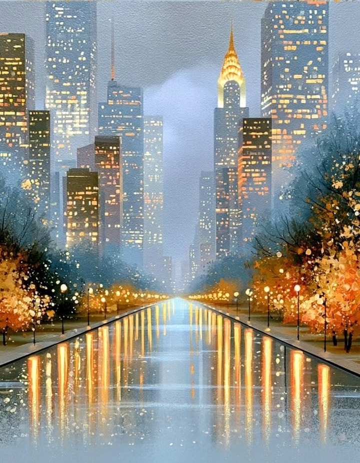 metropolis, cityscape Hintergrundbilder