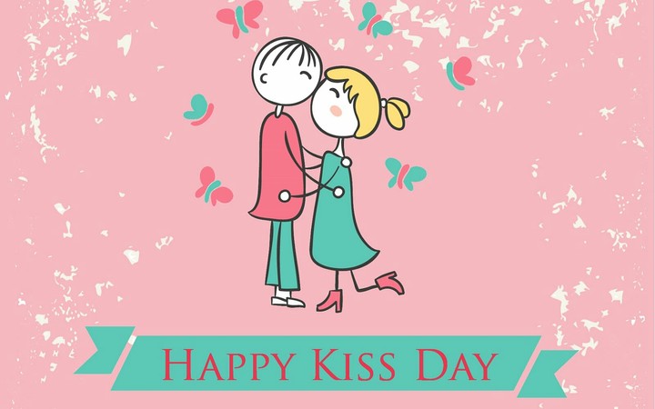 Happy kiss day ??
