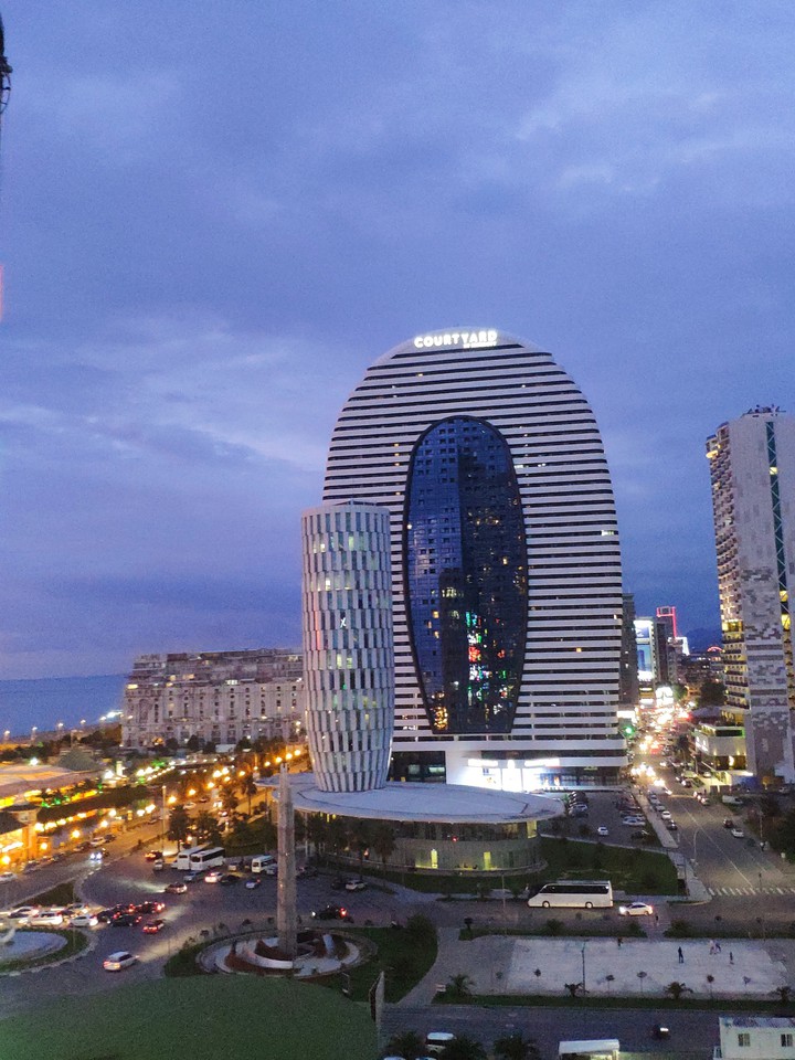 batumi Alliance palace, courtyard marriott