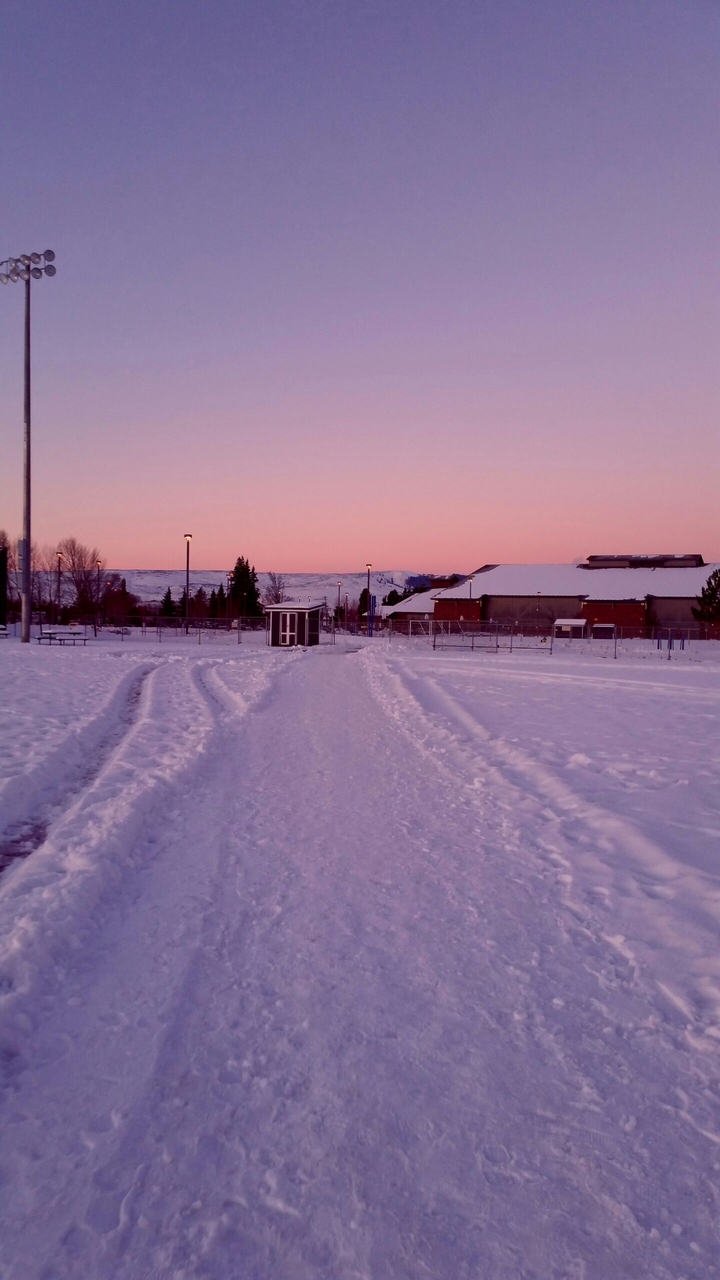 Winter sunrise