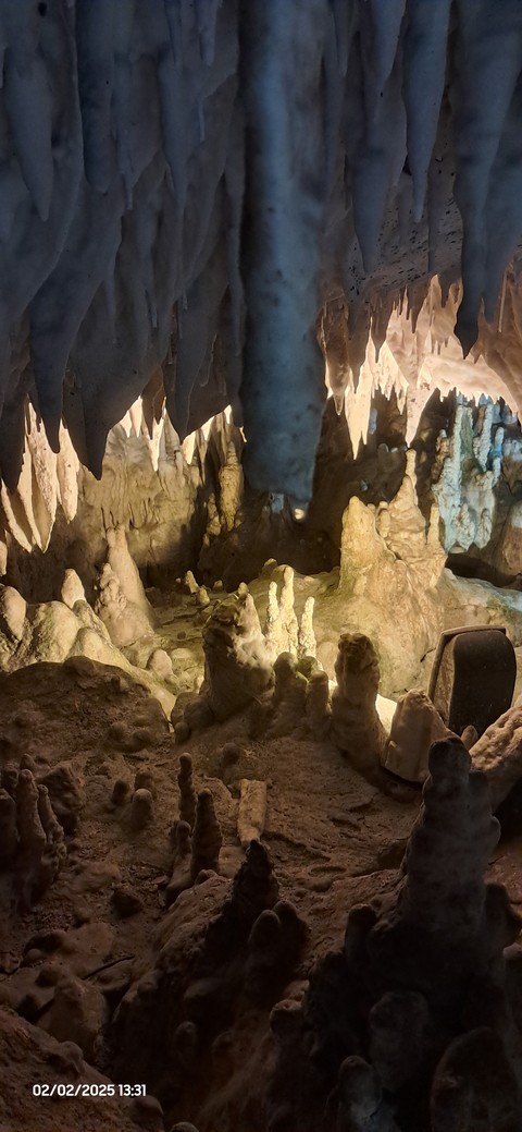 fonds d'écran erosion, stalagmite