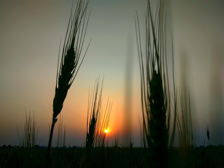 sunset time