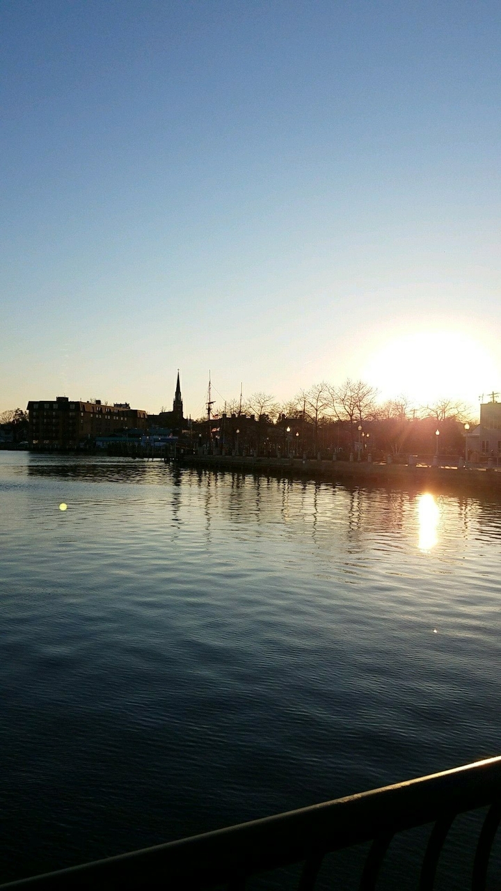 Sunset Over Harbour in Annapolis