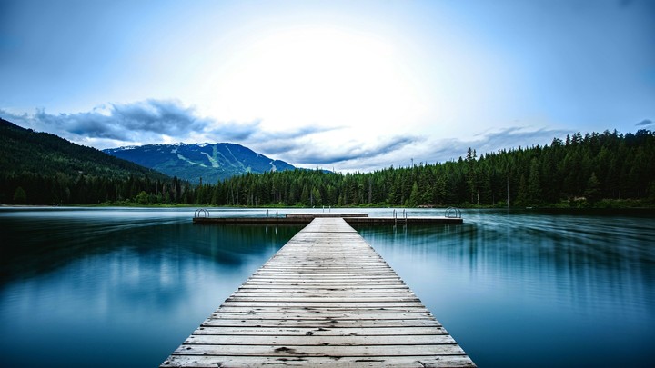 Whistler Coast Mountain Docks (Ultra HD 5K,yes its 5K)
