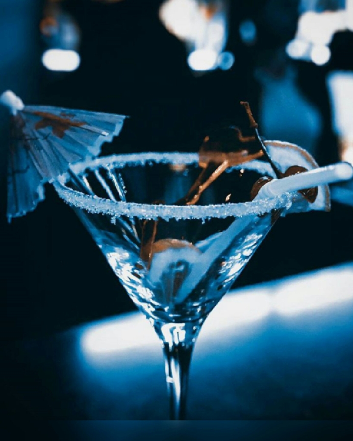 drunked glass