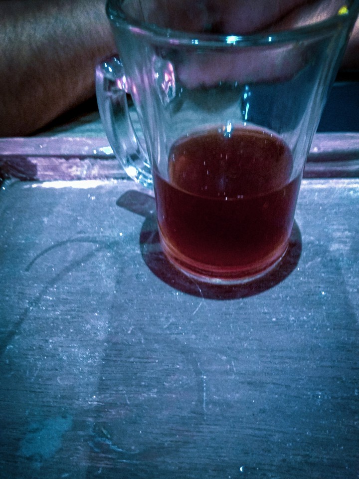 half empty cuppa...