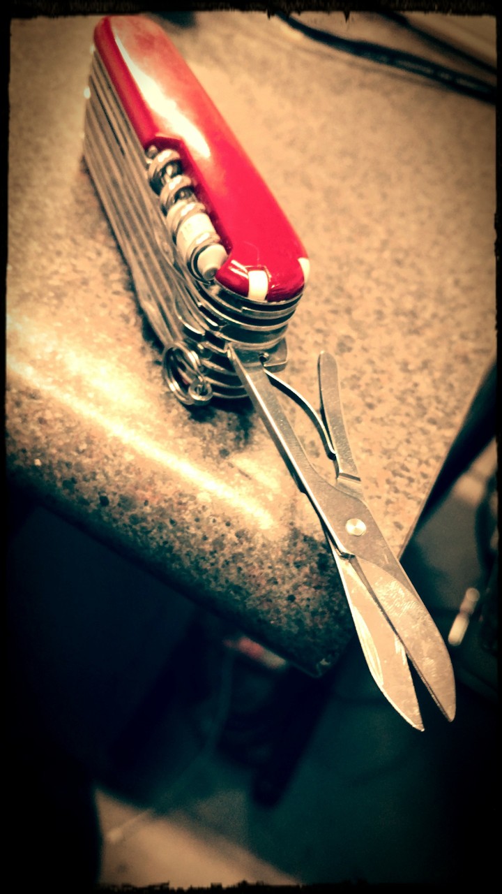 retro  scissors