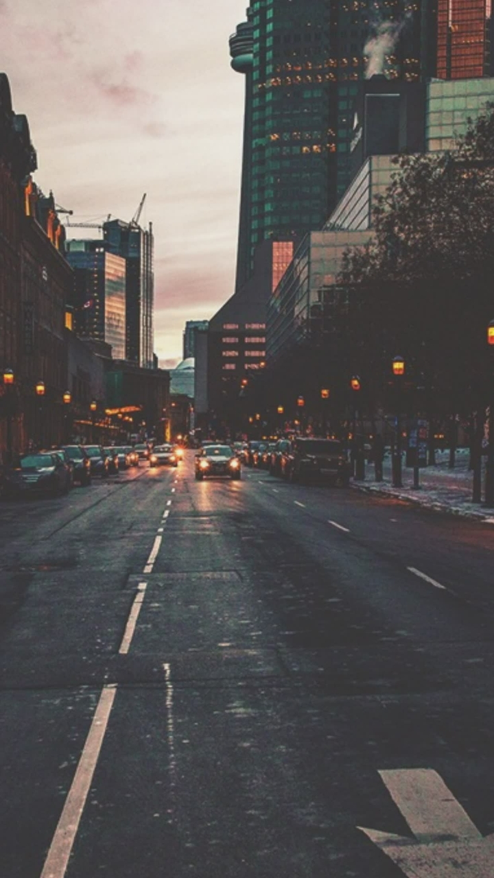 Street At Morning