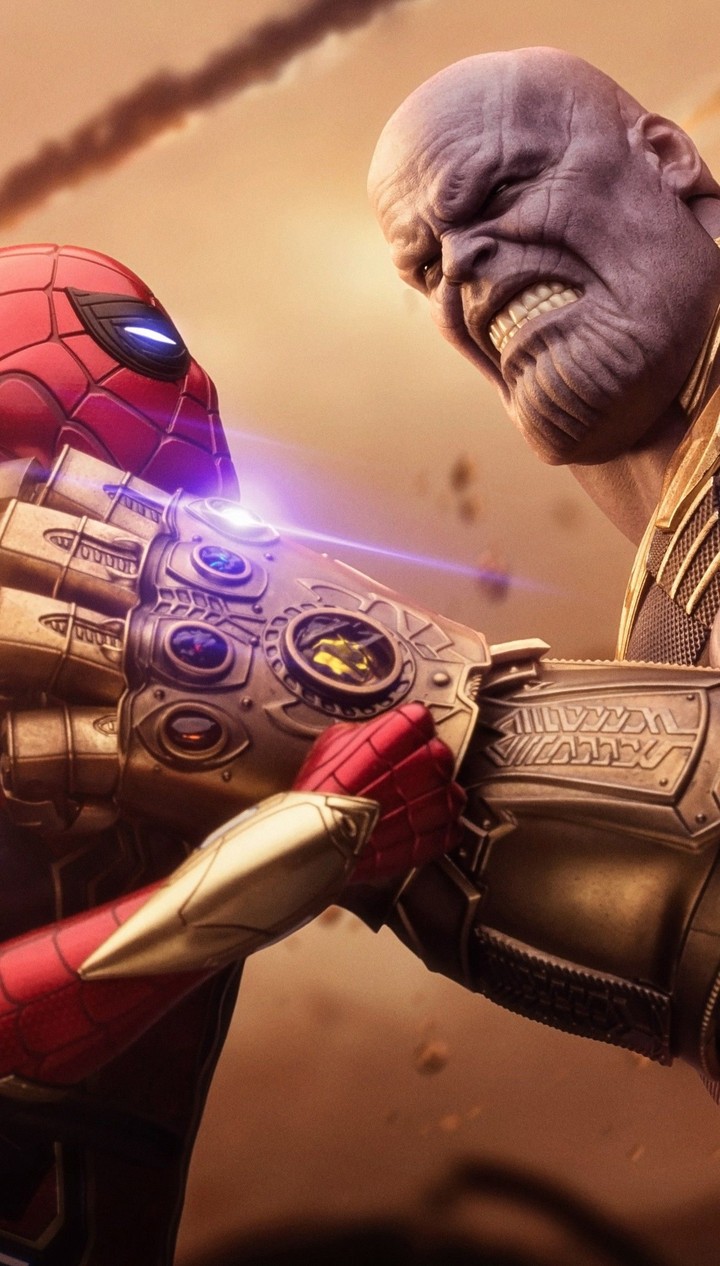 Thanos And Spiderman