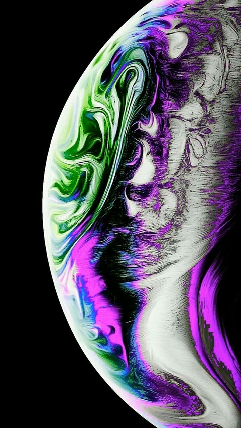 Purple, Fractal_art, iPhone