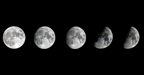 moon, sphere壁纸