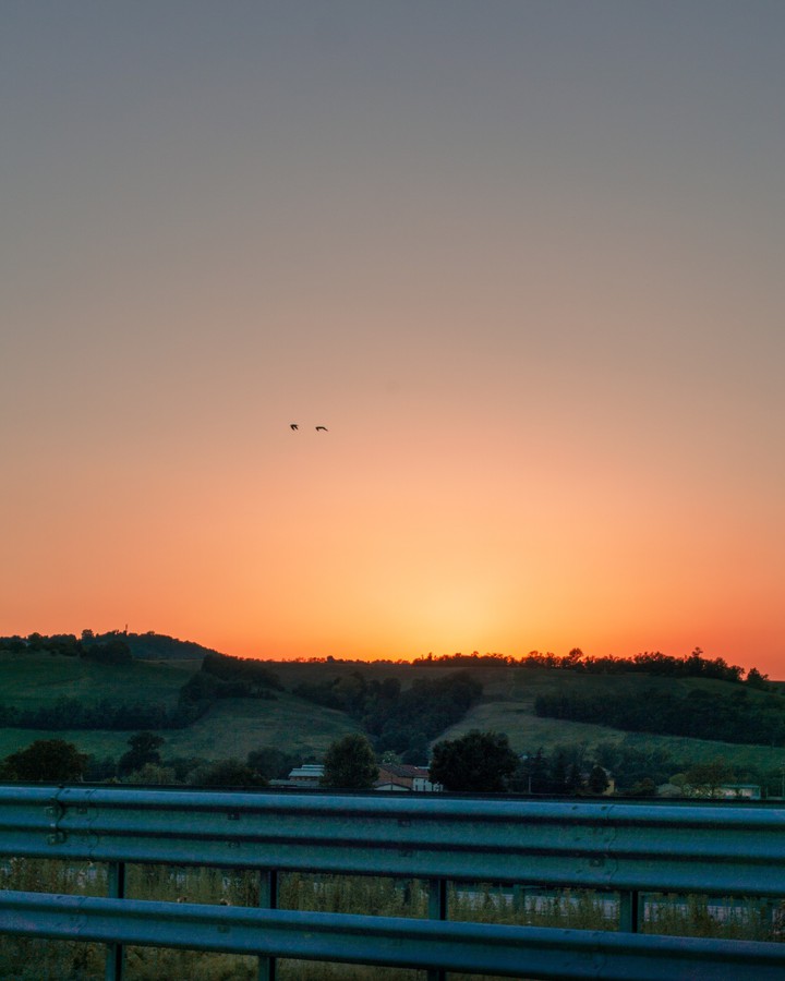 sunset Toscana