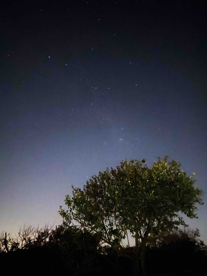 Night sky in Brazil