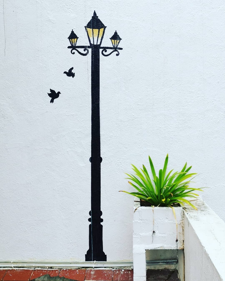 Wall Art By: Sandeep Mistry (follow on Instagram)